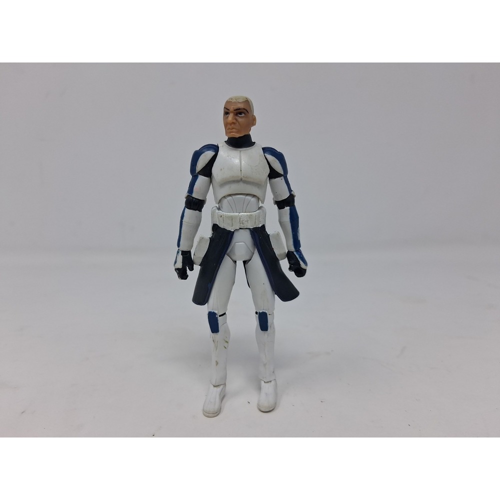 Hasbro Star Wars Clone Wars Captain Rex 2008 Figure Only 3.75" Incomplete. U